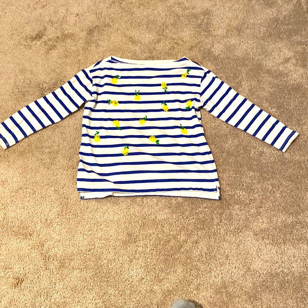 Jcrew 3/4 sleeve shirt.